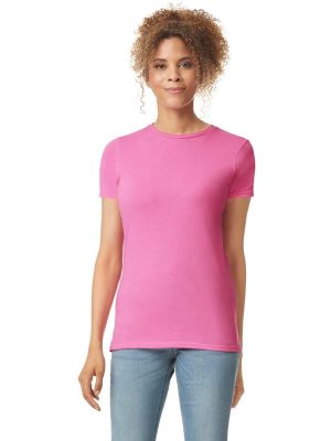 Gildan Softstyle Ringspun 150 Regular Fit Tee Ladies - Image 7