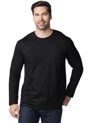 Gildan Softstyle Ringspun 150 Regular Fit LS Tee Adult - Image 3