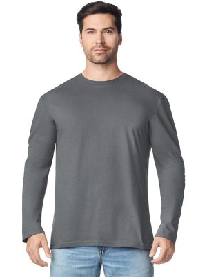 Gildan Softstyle Ringspun 150 Regular Fit LS Tee Adult - Image 7