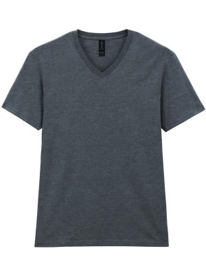 Gildan Softstyle Ringspun 150 Regular Fit V Neck Tee Adult - Image 10