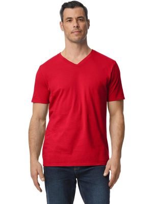 Gildan Softstyle Ringspun 150 Regular Fit V Neck Tee Adult - Image 18