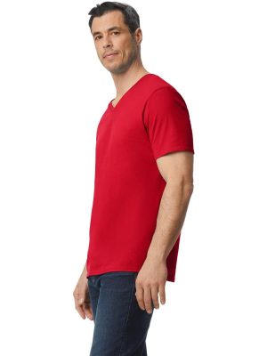 Gildan Softstyle Ringspun 150 Regular Fit V Neck Tee Adult - Image 20