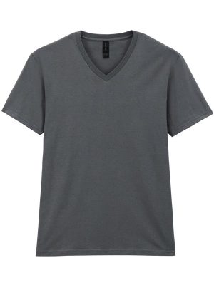 Gildan Softstyle Ringspun 150 Regular Fit V Neck Tee Adult - Image 6