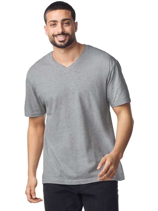 Gildan Softstyle Ringspun 150 Regular Fit V Neck Tee Adult