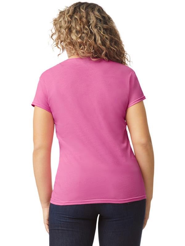 Gildan Softstyle Ringspun 150 Regular Fit V Neck Tee Ladies