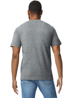 Gildan Softstyle Midweight Ringspun 185 Regular Fit Tee Adult - Image 13
