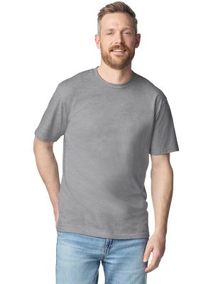 Gildan Softstyle Midweight Ringspun 185 Regular Fit Tee Adult - Image 72