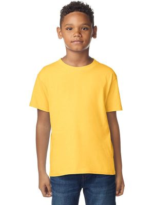 Gildan Softstyle Midweight Ringspun 185 Regular Fit Tee Kids - Image 3