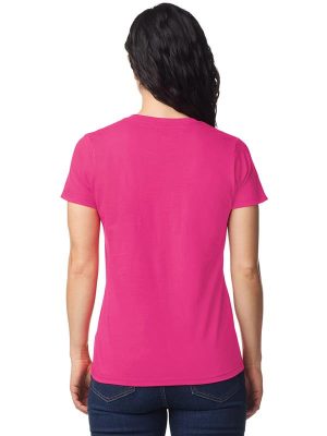 Gildan Softstyle Midweight Ringspun 185 Regular Fit Tee Ladies - Image 4
