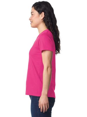 Gildan Softstyle Midweight Ringspun 185 Regular Fit Tee Ladies - Image 5
