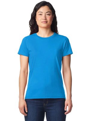 Gildan Softstyle Midweight Ringspun 185 Regular Fit Tee Ladies - Image 19