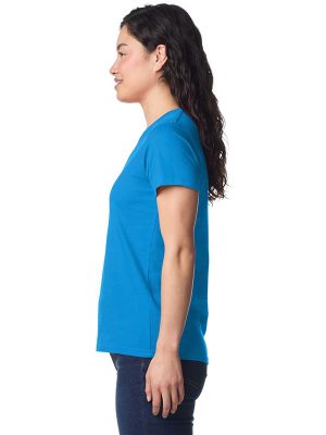 Gildan Softstyle Midweight Ringspun 185 Regular Fit Tee Ladies - Image 21