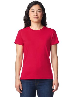 Gildan Softstyle Midweight Ringspun 185 Regular Fit Tee Ladies - Image 15