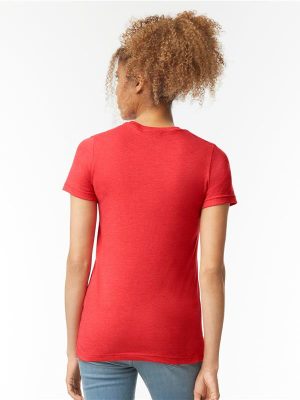 Gildan Softstyle CVC Ringspun 155 Regular Fit Tee Ladies - Image 8