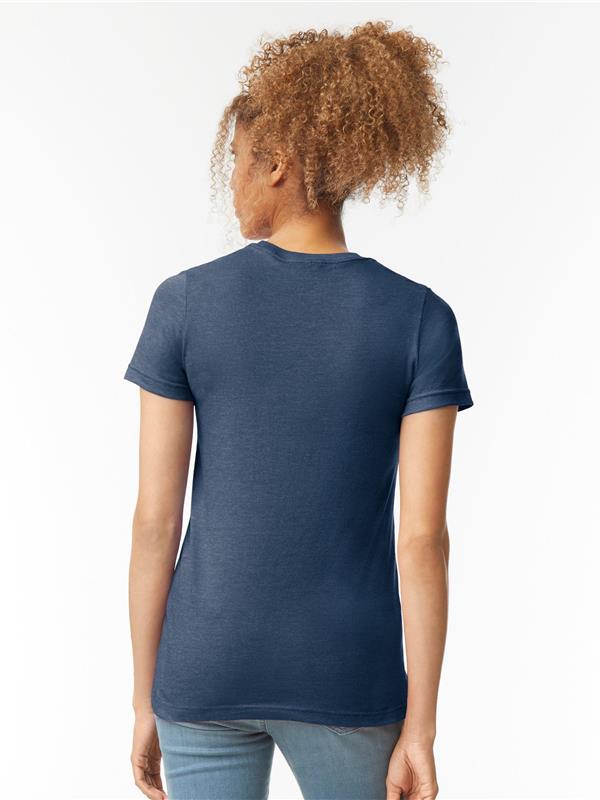Gildan Softstyle CVC Ringspun 155 Regular Fit Tee Ladies