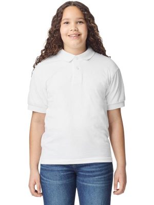 Gildan Dryblend Open End 205 Regular Fit Polo Kids - Image 23