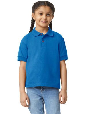 Gildan Dryblend Open End 205 Regular Fit Polo Kids - Image 15