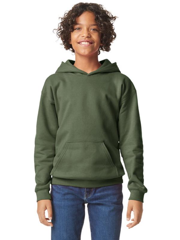 Gildan Softstyle Midweight Ringspun 285 Regular Fit Hood Kids