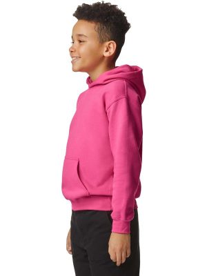 Gildan Softstyle Midweight Ringspun 285 Regular Fit Hood Kids - Image 37