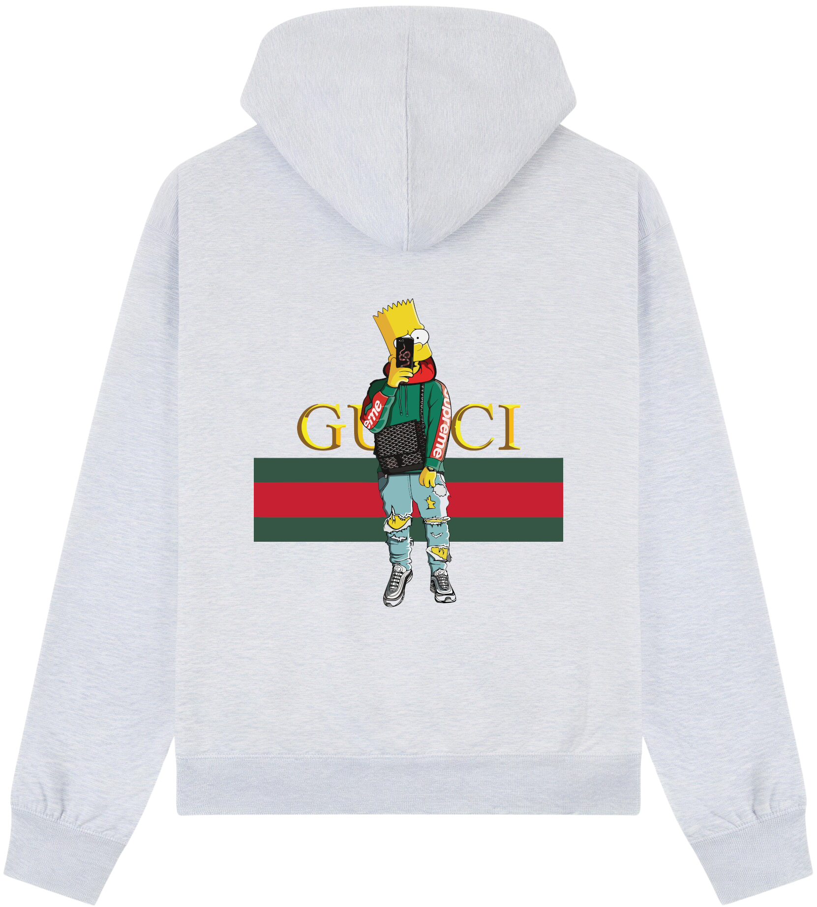 Gucci Bart Drip Hoodie - Image 2