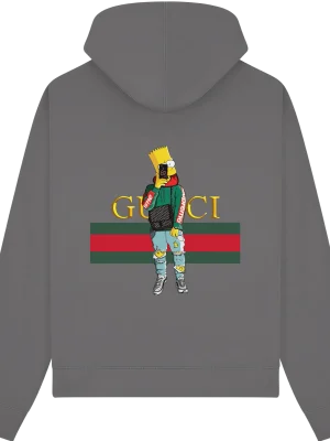 Gucci Bart Drip Hoodie - Image 6