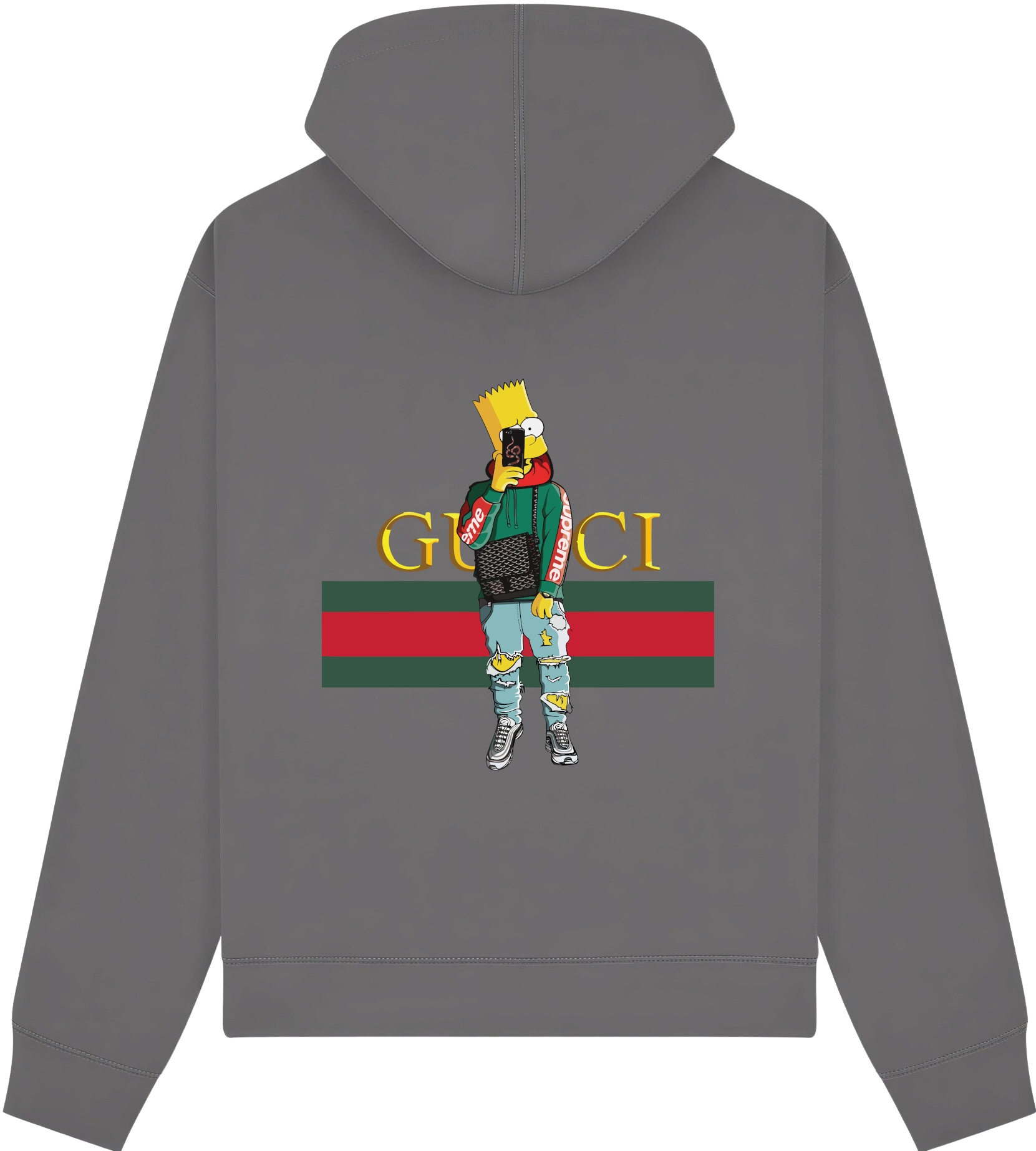 Gucci Bart Drip Hoodie - Image 6