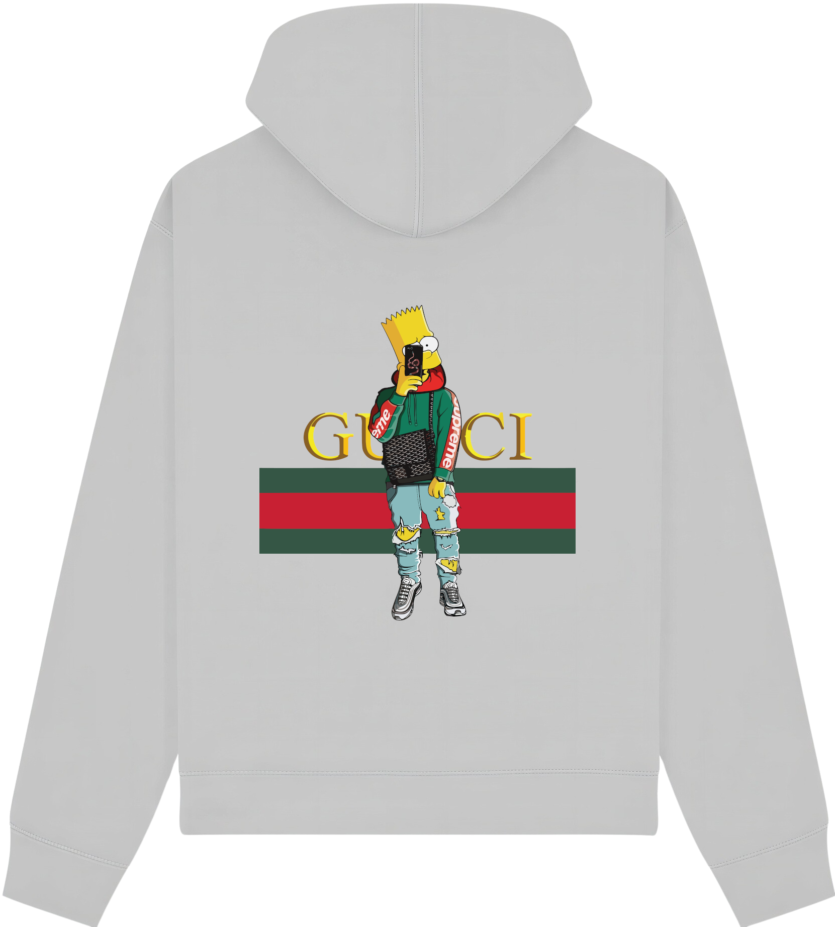 Gucci Bart Drip Hoodie - Image 8