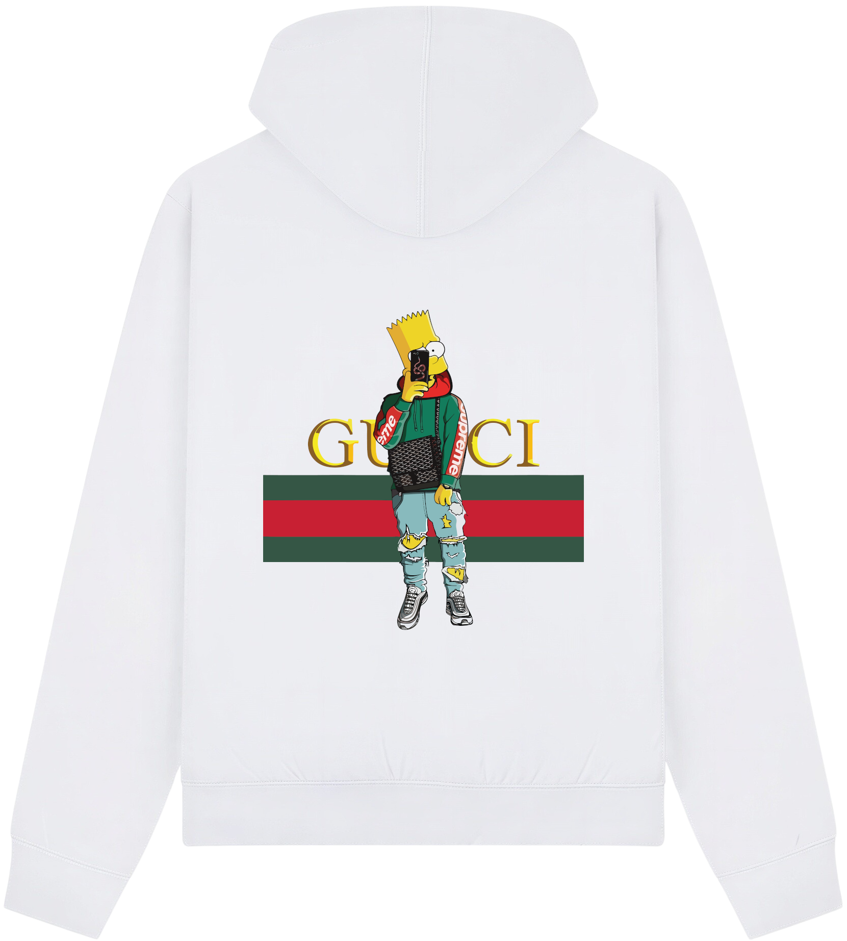 Gucci Bart Drip Hoodie - Image 10