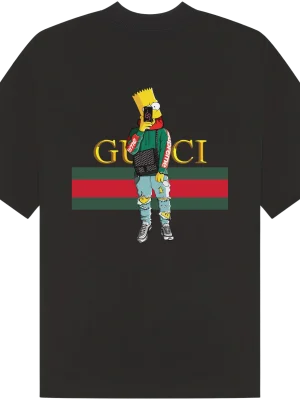 Gucci Bart Drip T-Shirt - Image 2