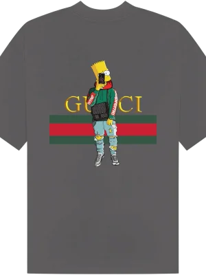 Gucci Bart Drip T-Shirt - Image 4
