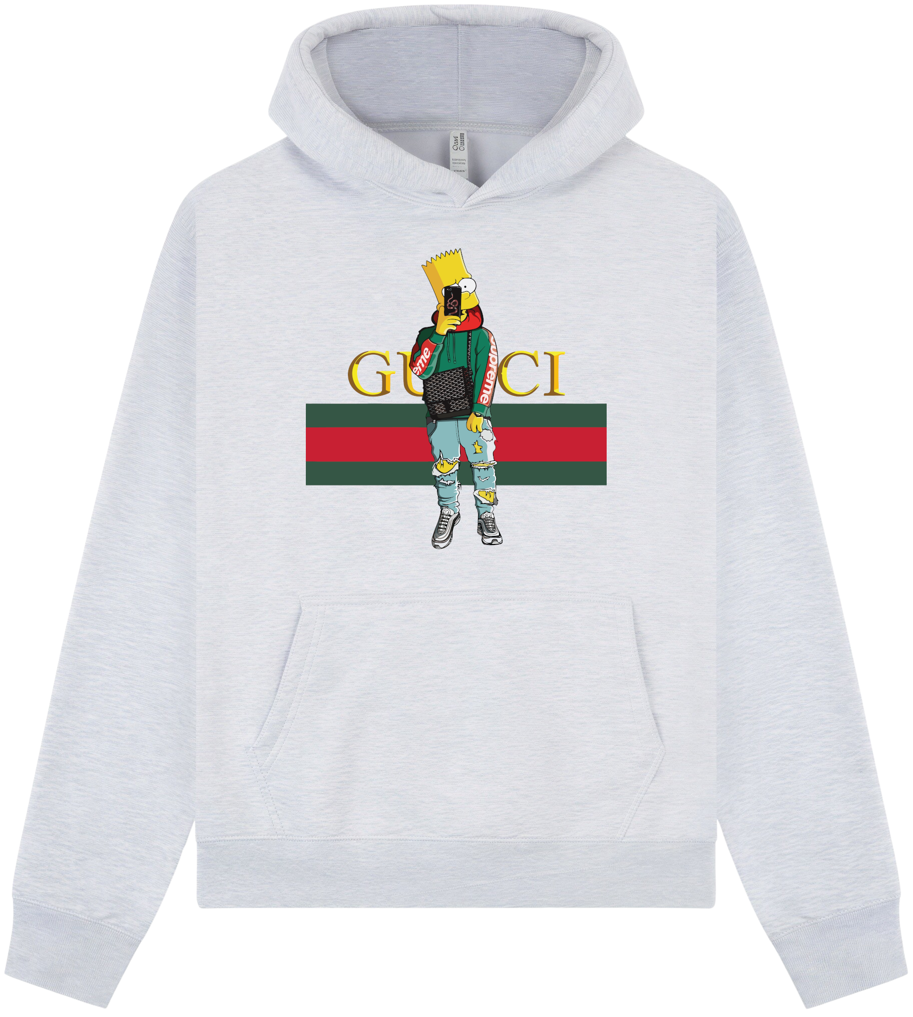 Gucci Bart Drip Hoodie - Image 1