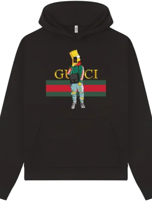 Gucci Bart Drip Hoodie - Image 3