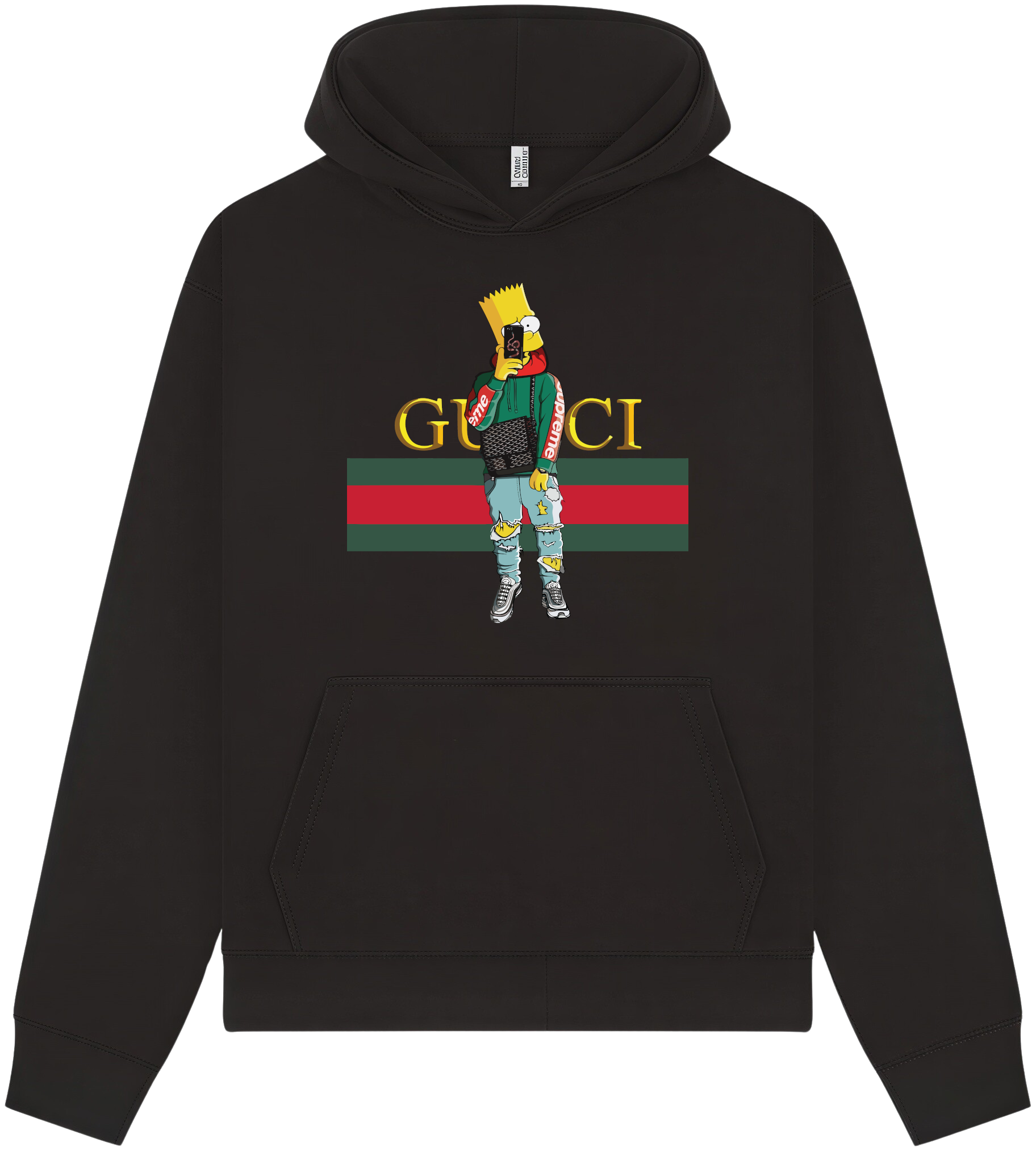 Gucci Bart Drip Hoodie - Image 3