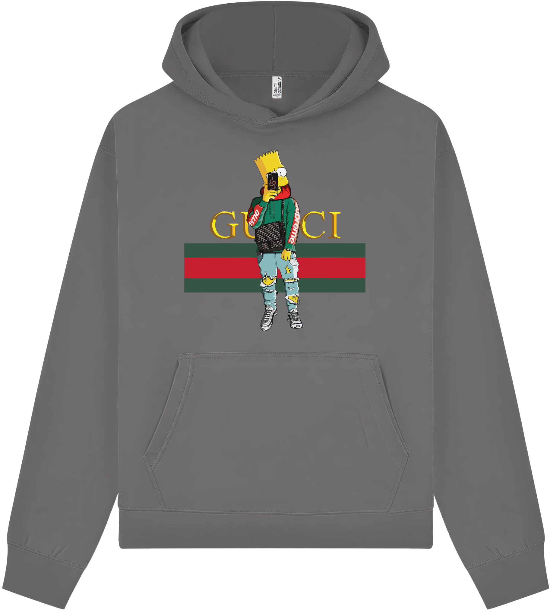 Gucci Bart Drip Hoodie - Image 5