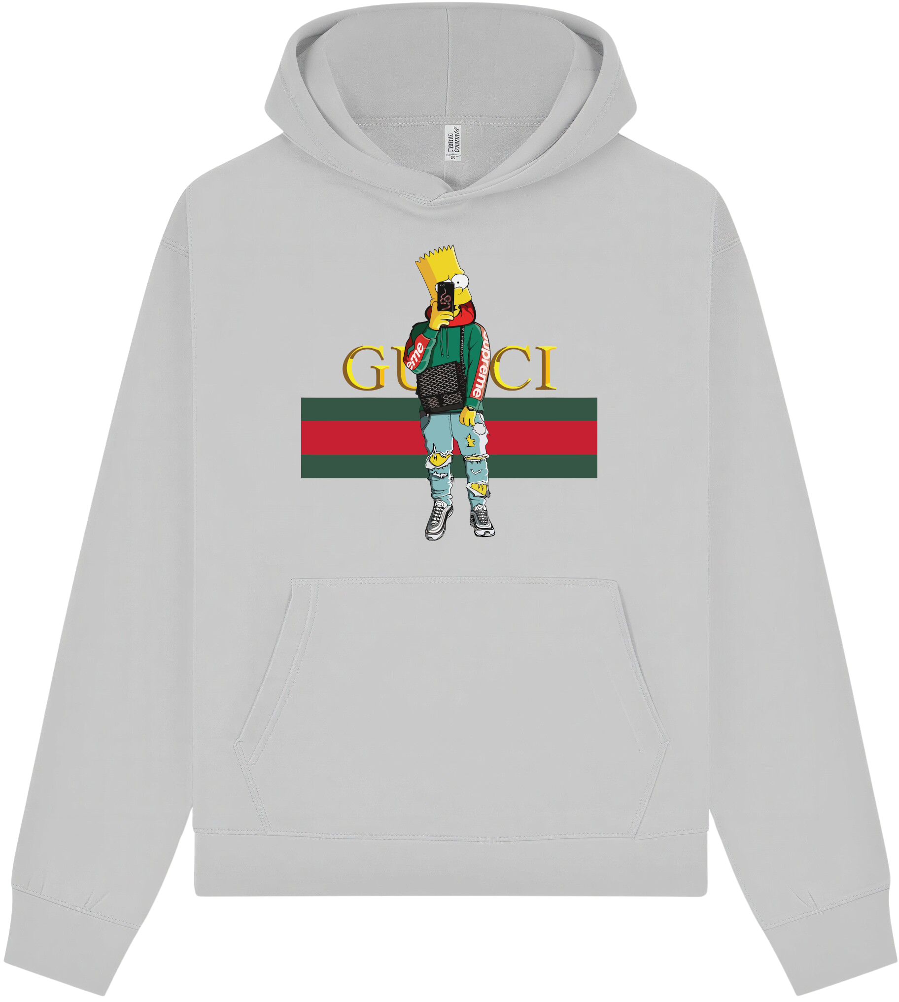Gucci Bart Drip Hoodie - Image 7