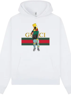 Gucci Bart Drip Hoodie - Image 9