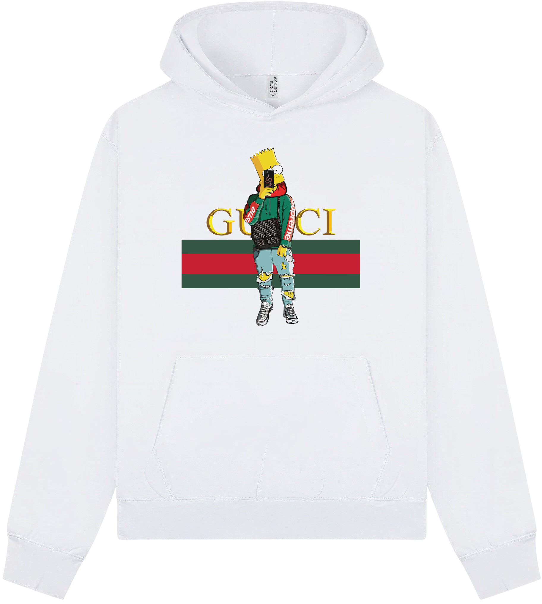Gucci Bart Drip Hoodie - Image 9