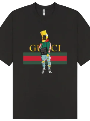 Gucci Bart Drip T-Shirt - Image 1
