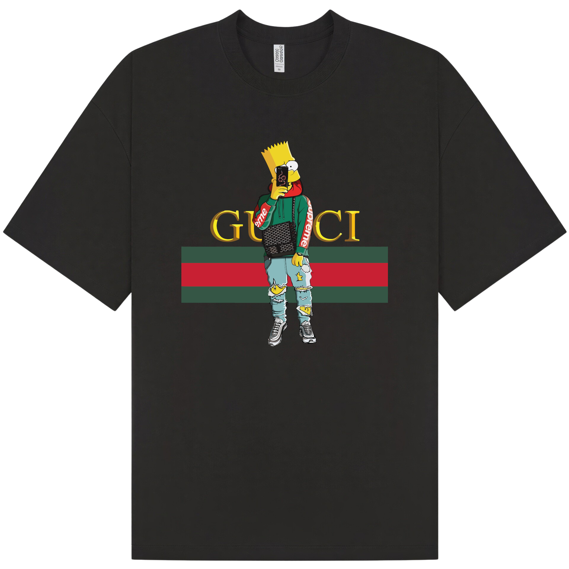 Gucci Bart Drip T-Shirt - Image 1