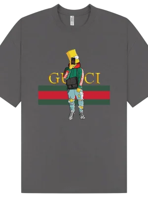 Gucci Bart Drip T-Shirt - Image 3