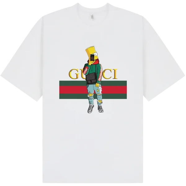 Gucci Bart Drip T-Shirt