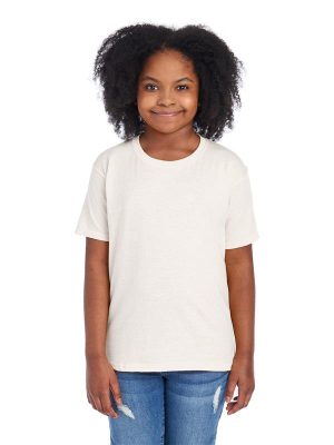 Jerzees Eco Premium Combed 165 Regular Fit Organic Tee Kids - Image 32