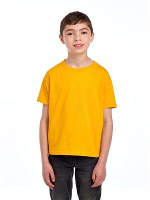 Jerzees Eco Premium Combed 165 Regular Fit Organic Tee Kids - Image 17