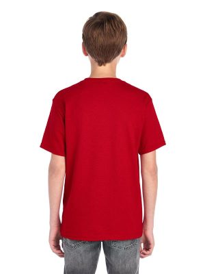 Jerzees Eco Premium Combed 165 Regular Fit Organic Tee Kids - Image 63
