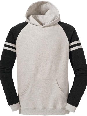Jerzees Nublend Open End 275 Regular Fit Varsity Raglan Hood Adult - Image 30