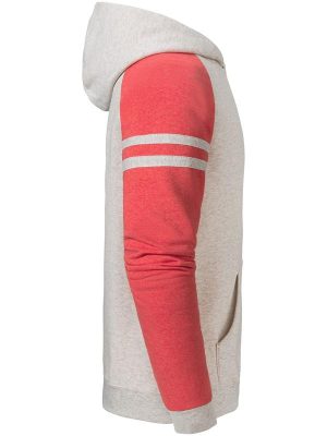 Jerzees Nublend Open End 275 Regular Fit Varsity Raglan Hood Adult - Image 37