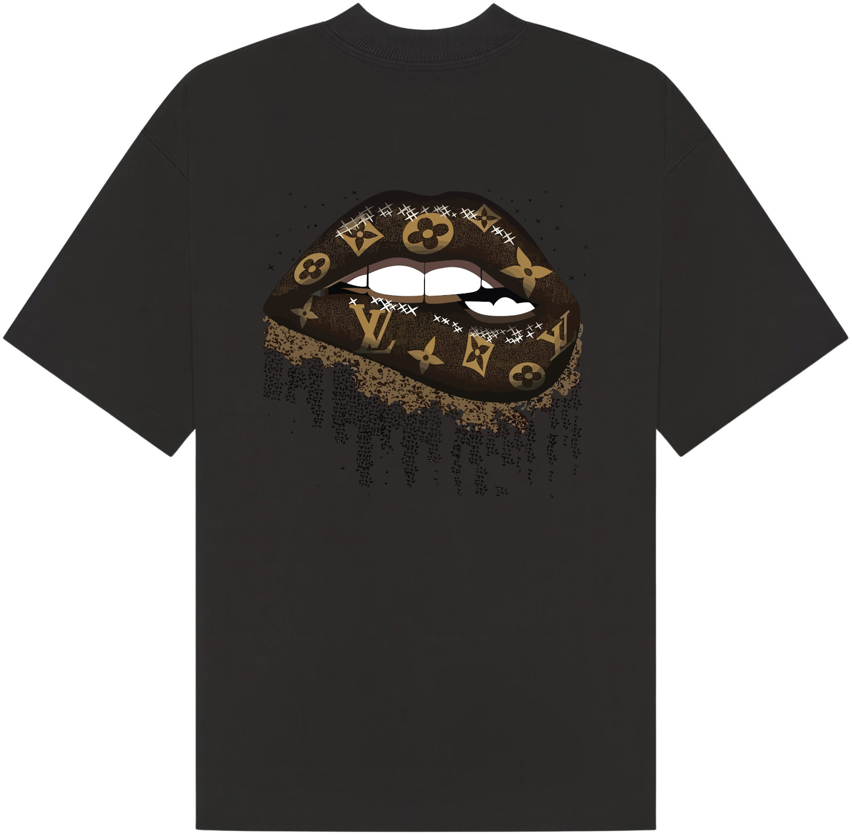 LV Lips 2 T-Shirt - Image 2