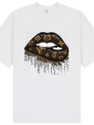 LV Lips 2 T-Shirt - Image 5