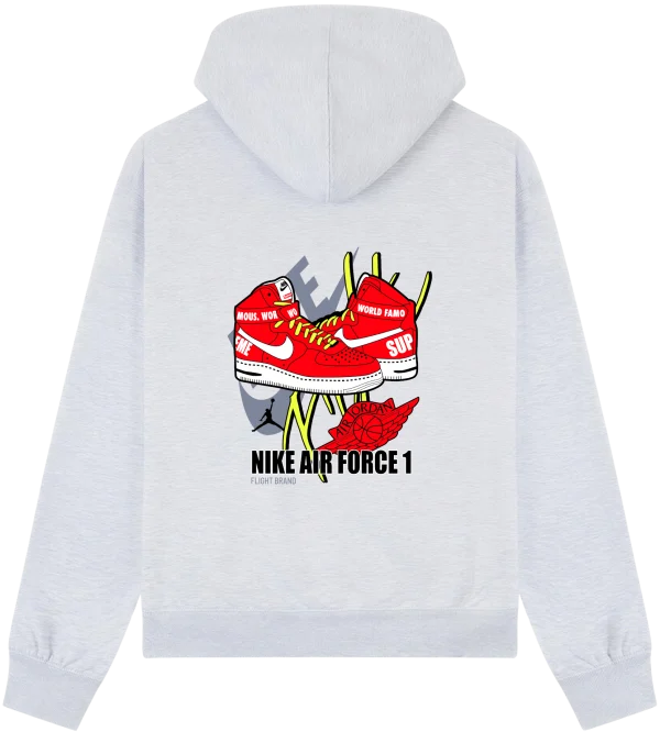 Nike AirForce1 Supreme Hoodie