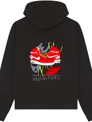 Nike AirForce1 Supreme Hoodie - Image 4